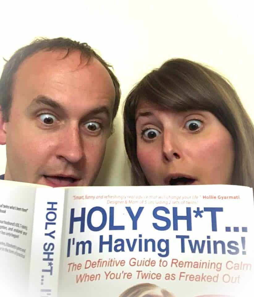 Twin pregnancy announcement