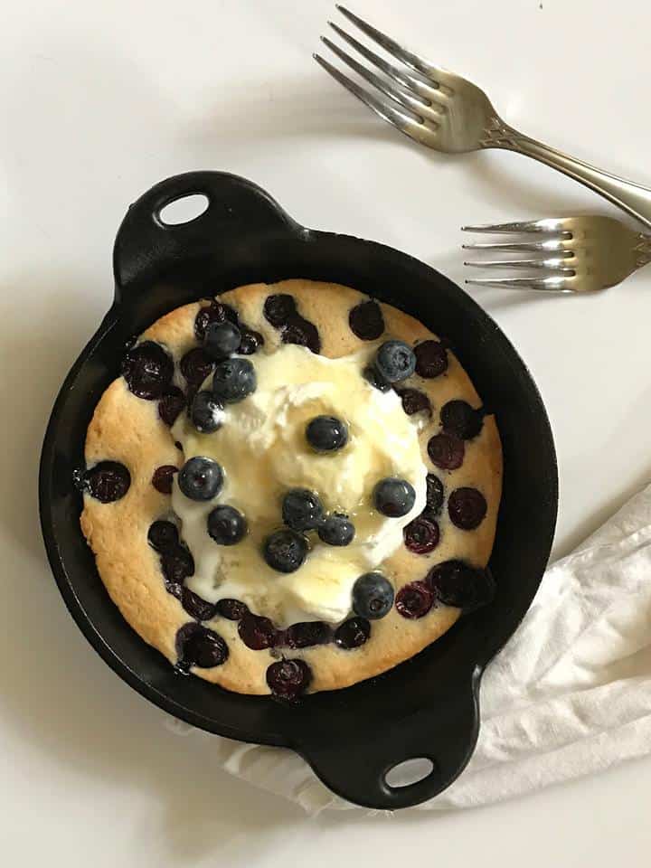 blueberry dutch baby