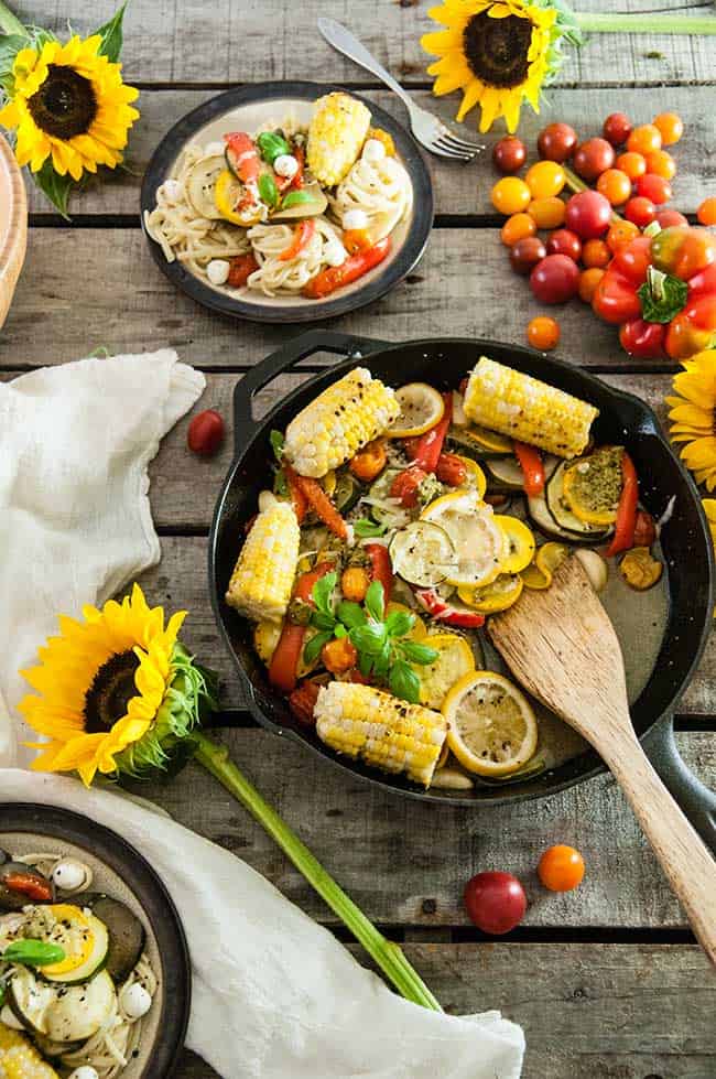 End of Summer Harvest Pasta