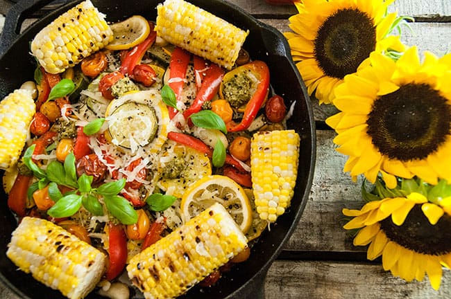 End of Summer Harvest Pasta