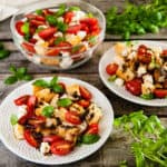 Panzanella Caprese Salad