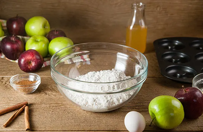 Ingredients for Easy Apple Cider Donuts