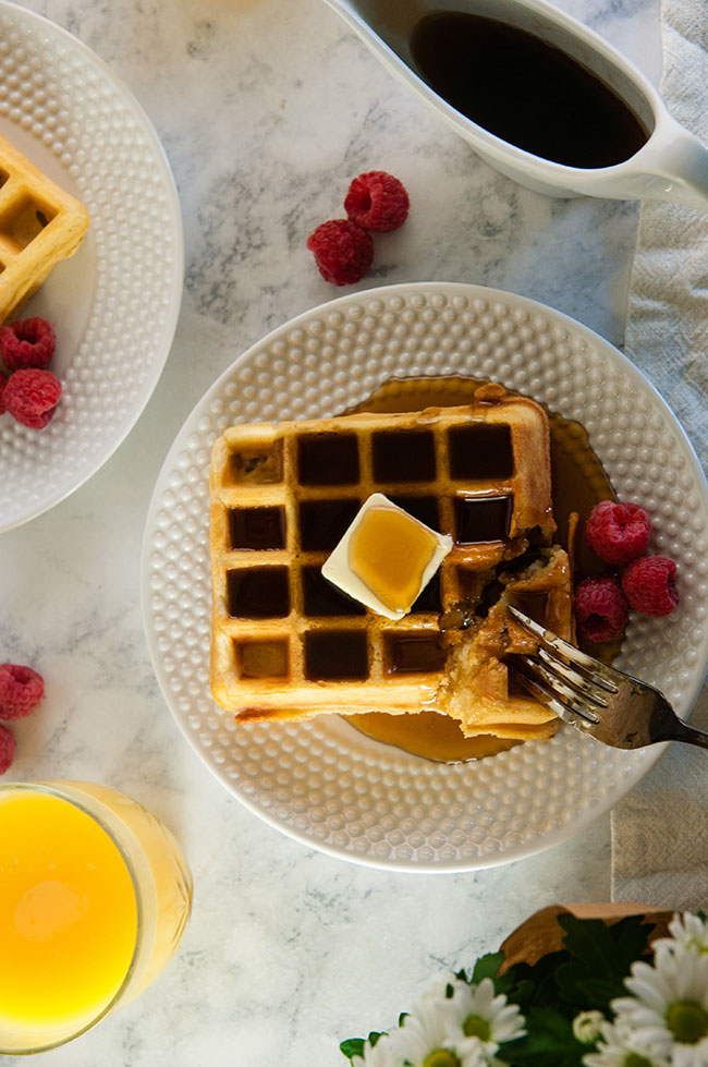 The Best Fluffy Waffle Recipe