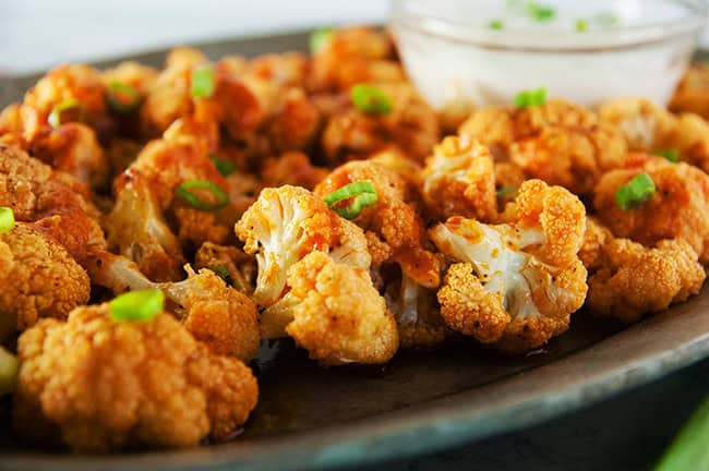 Easy Buffalo Cauliflower