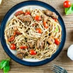 Balsamic Tomato Chicken Pasta