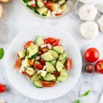 Italian Cucumber Tomato Salad