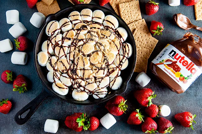 Nutella S'mores Dip