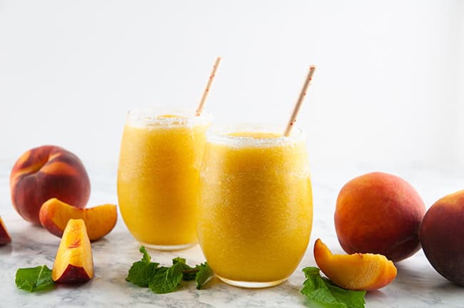 Peach Wine Slushies