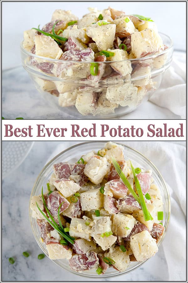 Red Potato Salad with Dill and Dijon - Seasoned Sprinkles