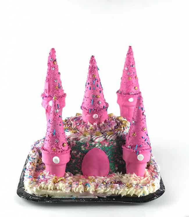 princess castle cake