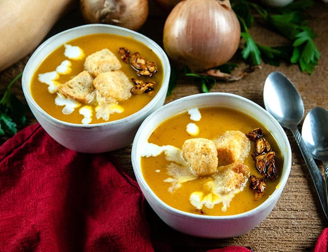 Instant Pot Butternut Squash Soup