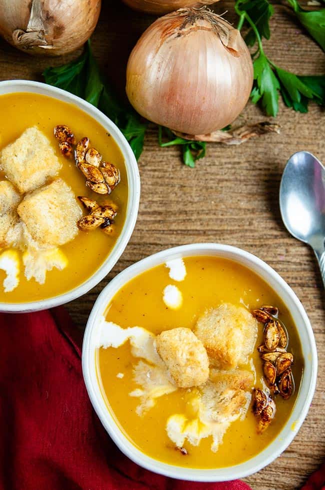 Instant Pot Butternut Squash Soup