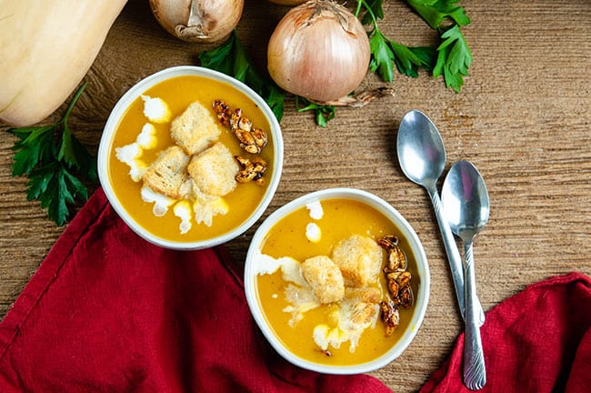 Instant Pot Butternut Squash Soup