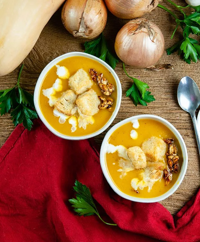 Instant Pot Butternut Squash Soup