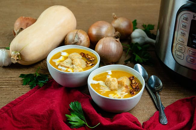 Instant Pot Butternut Squash Soup