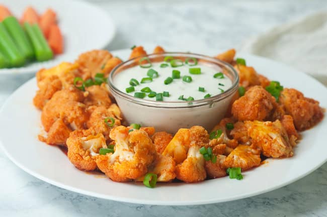 Instant Pot Buffalo Cauliflower Seasoned Sprinkles