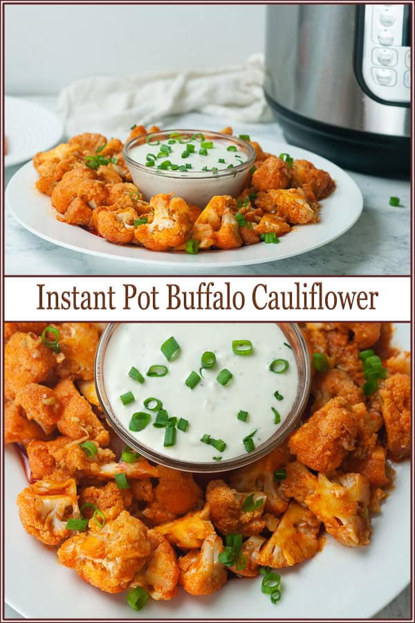 Instant Pot Buffalo Cauliflower Seasoned Sprinkles