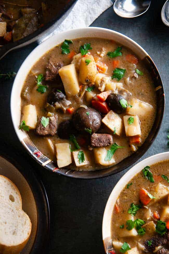 Dutch Oven Beef Stew is a yummy baked beef stew recipe