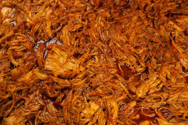 Shredded Instant Pot Barbecue Chicken