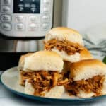 Instant Pot Barbecue Chicken Sandwiches