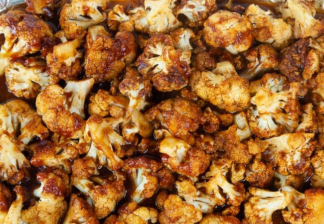 Instant Pot BBQ cauliflower