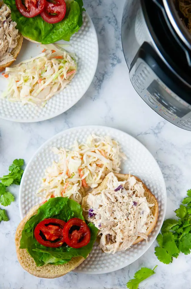 Instant Pot Chicken Salad with Honey Mustard is a tasty lunch option.