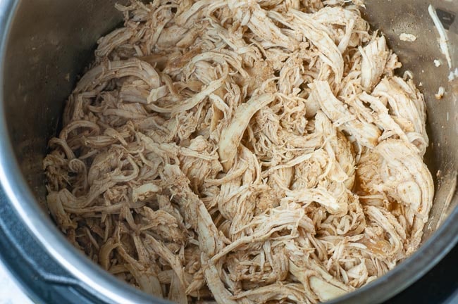 Shredded Mexican Style Chicken for Tacos