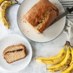 Cinnamon swirl banana bread is a yummy breakfast quick bread