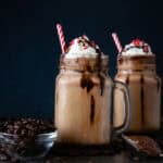 Nutella Frappuccinos are an easy frozen coffee recipe