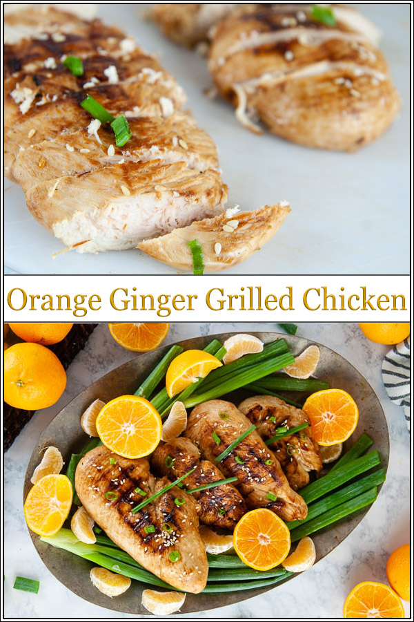 Orange Ginger Asian Chicken Marinade - Seasoned Sprinkles