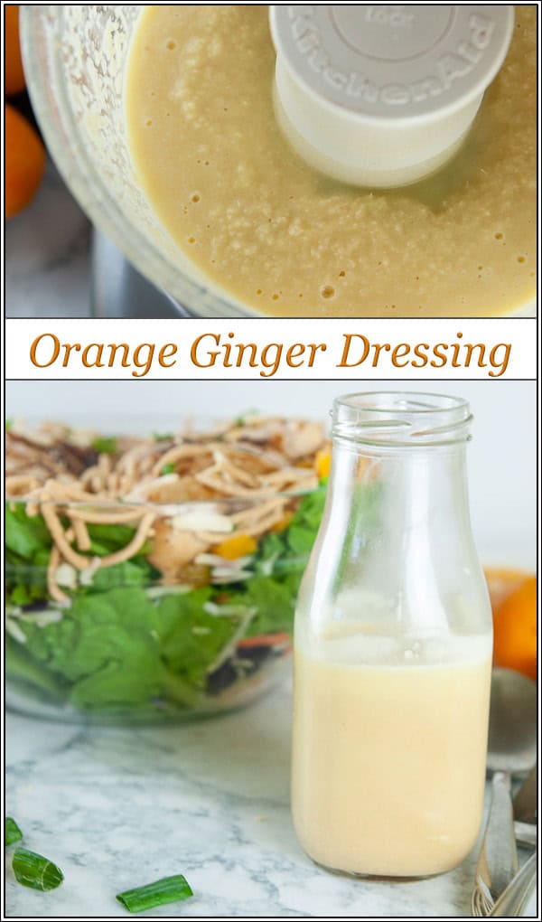 Creamy Orange Ginger Dressing Seasoned Sprinkles