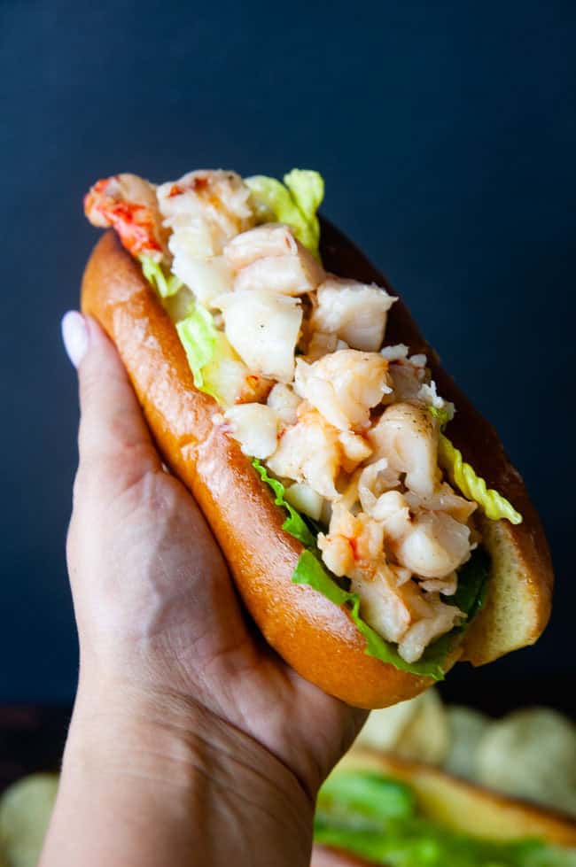 Buttery Connecticut Lobster Rolls - Seasoned Sprinkles