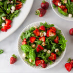 Strawberry Caprese Salad makes a delicious summer lunch.