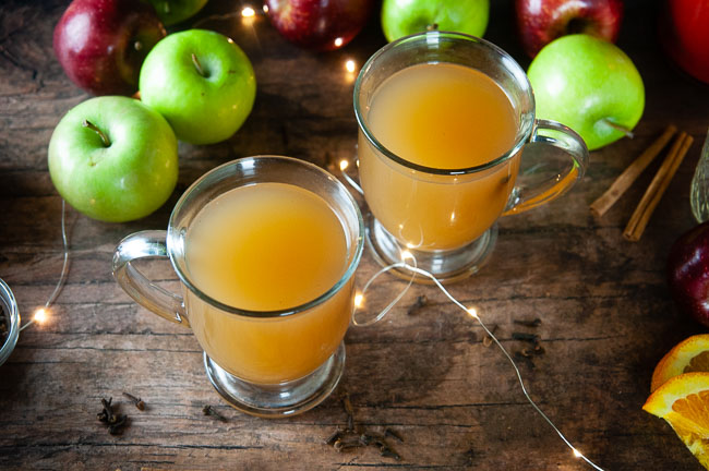 You can make homemade apple cider on your stove top, in your crock pot, or in the Instant Pot.