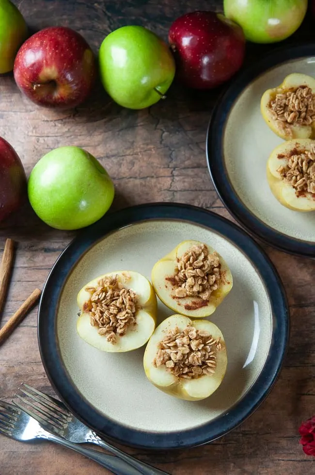 Instant Pot Stuffed apples - Seasoned Sprinkles