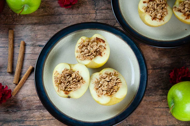 Instant Pot Stuffed Apples are a delicious breakfast or a light dessert.