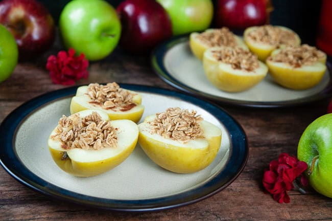 Instant Pot Stuffed apples - Seasoned Sprinkles