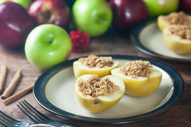 Instant Pot Stuffed apples - Seasoned Sprinkles