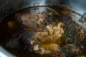 Instant Pot Roast Beef after cooking