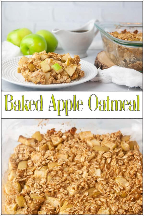 Easy Baked Apple Oatmeal Seasoned Sprinkles