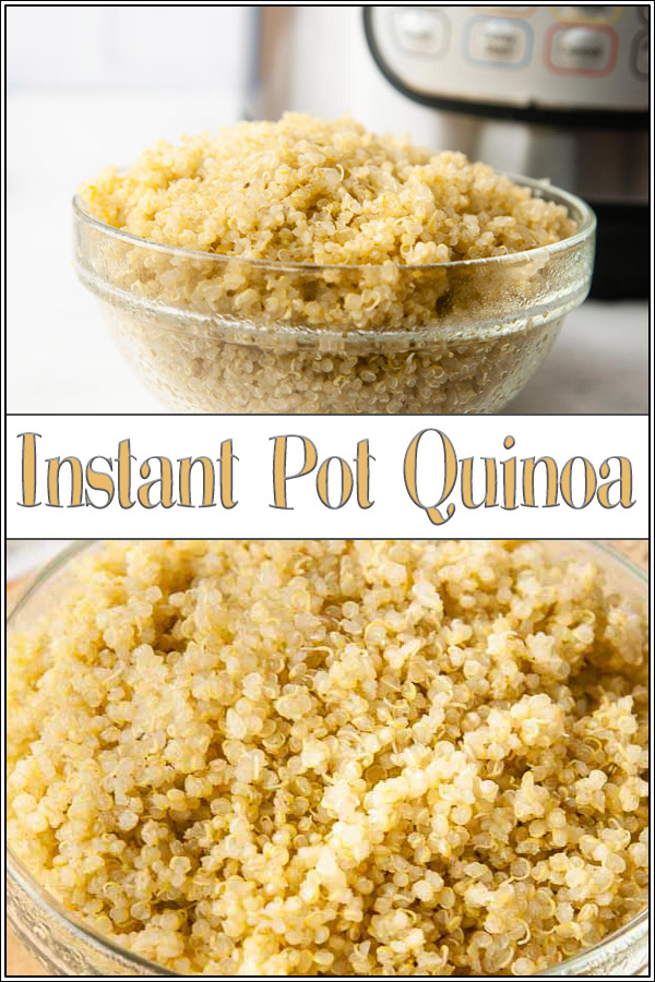 Instant Pot Quinoa - Seasoned Sprinkles