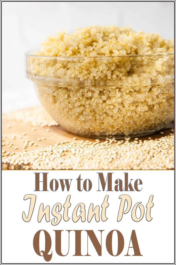 Instant Pot Quinoa Seasoned Sprinkles