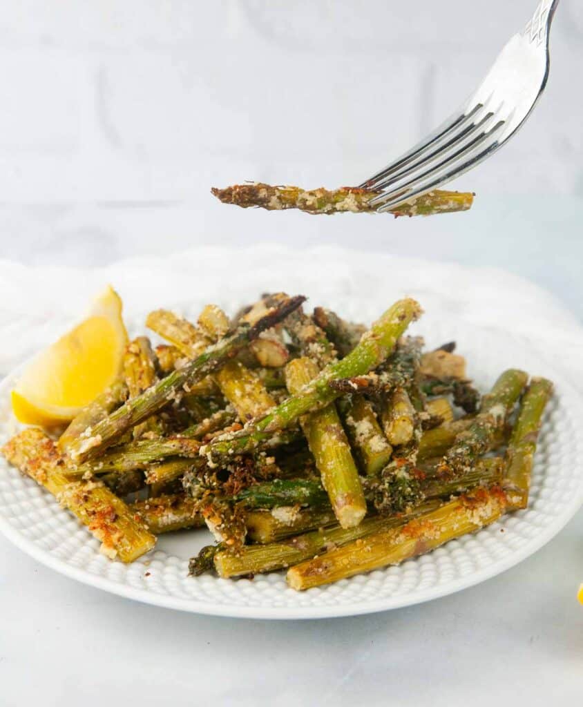 Air Fryer Asparagus with Parmesan Cheese - Seasoned Sprinkles