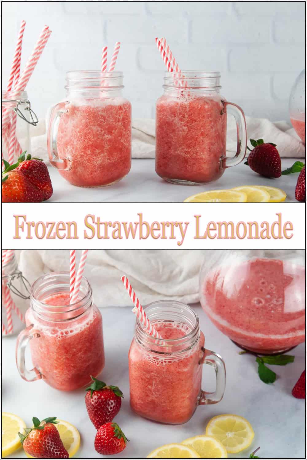 Easy Frozen Strawberry Lemonade Seasoned Sprinkles