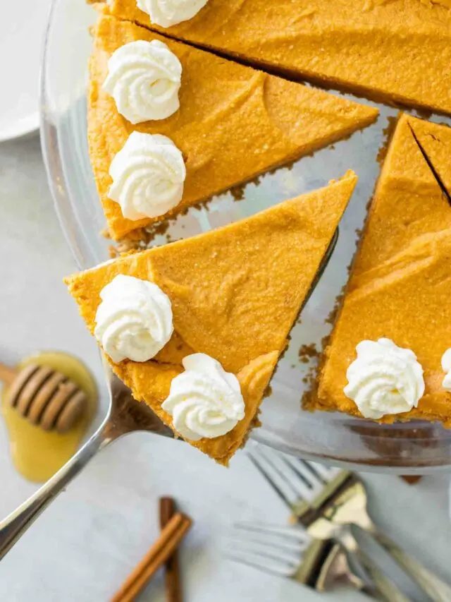 No Bake Pumpkin Cheesecake