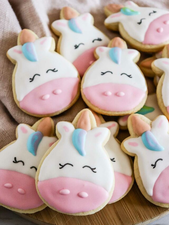 How to Decorate Unicorn Cookies