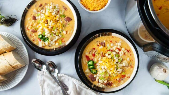 Instant Pot Corn Chowder