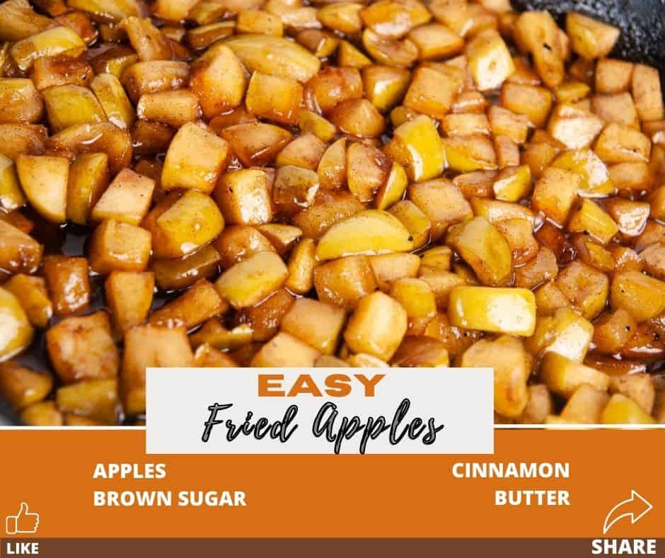 The Best Easy Fried Apples Seasoned Sprinkles