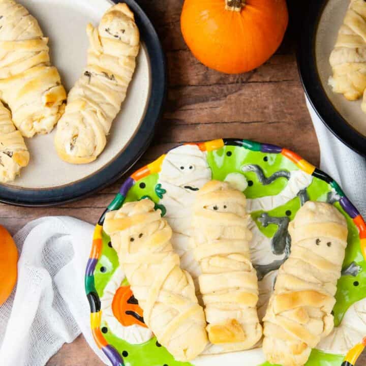Mummy Mozzarella Sticks  (in Crescent Dough)