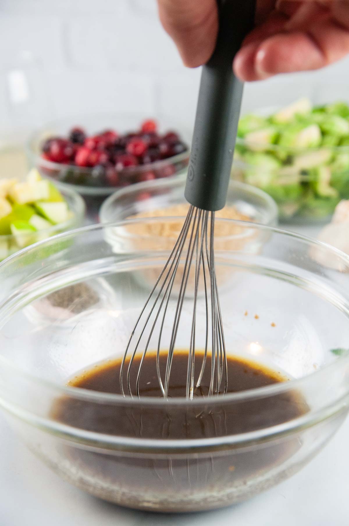 Whisk the marinade ingredients together